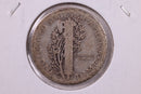 1927-D Mercury Silver Dime., Very Good., Store