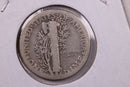 1927-D Mercury Silver Dime., Very Good., Store