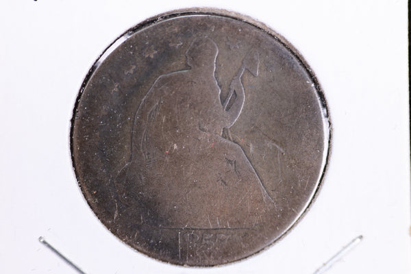 1857-O Liberty Seated Half Dollar, Affordable Circulated Coin. Store Sale #23080921