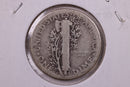 1927-D Mercury Silver Dime., Very Good., Store