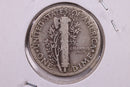 1928 Mercury Silver Dime., Fine., Store
