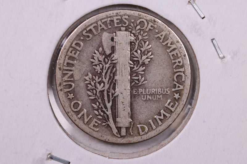 1928 Mercury Silver Dime., Fine., Store