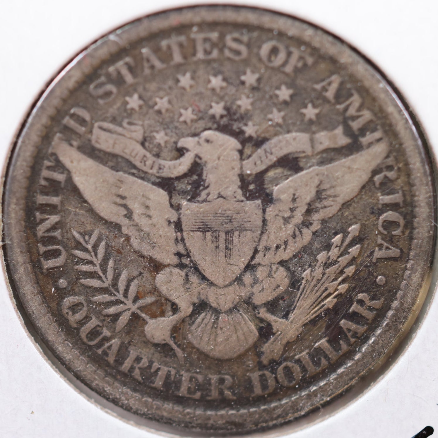 1893-S Barber Silver Quarter, Very Good+ Circulated Coin, Store #QR765