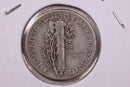 1928 Mercury Silver Dime., Fine., Store