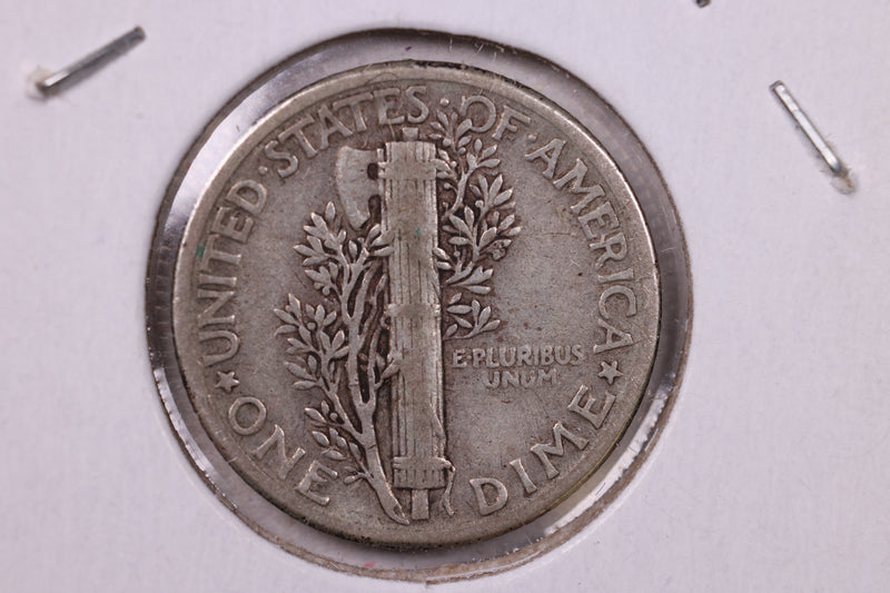 1928 Mercury Silver Dime., Fine., Store