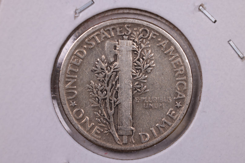 1928 Mercury Silver Dime., Fine., Store