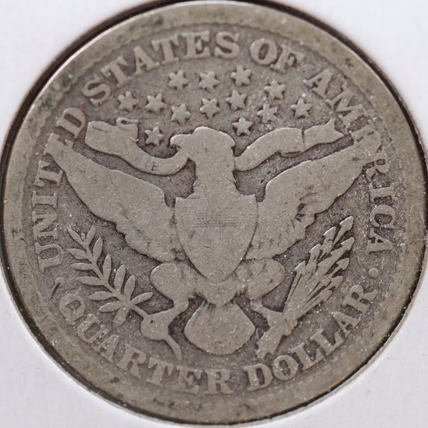 1894 Barber Silver Quarter, Good Circulated Collectible Coin, Store #QR773
