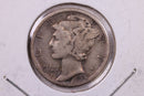 1928-S Mercury Silver Dime., Fine., Store