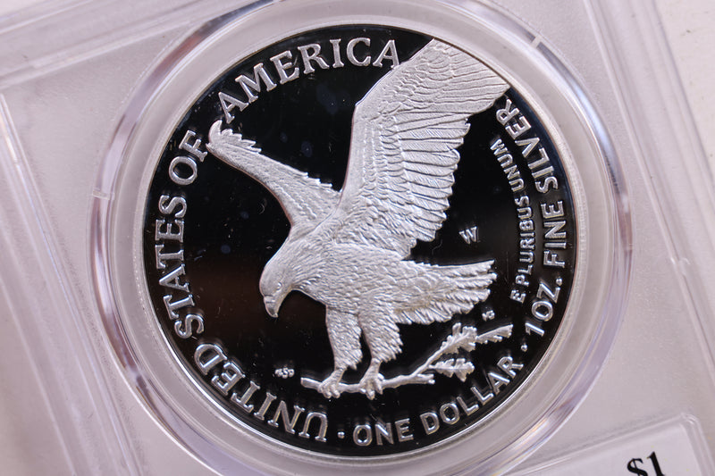 2023-W Proof Silver Eagle, Premier Select, PCGS PF-70, Store Sale