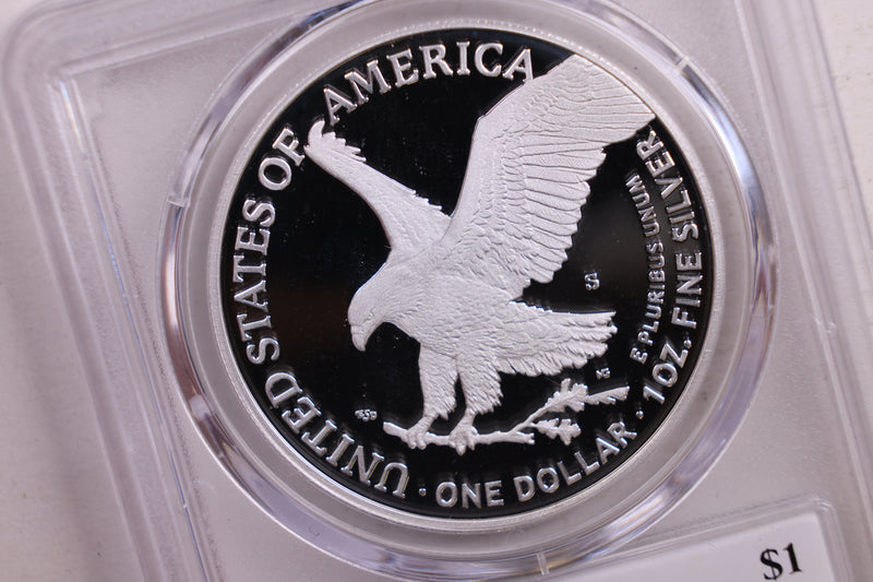 2023-W Proof Silver Eagle, Premier Select, PCGS PF-70, Store Sale
