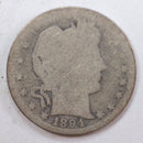 1894-O Barber Quarter, Poor Circulated Coin, Store