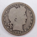 1894-O Barber Quarter, Good Circulated Coin, Store