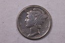 1928-S Mercury Silver Dime., Fine., Store