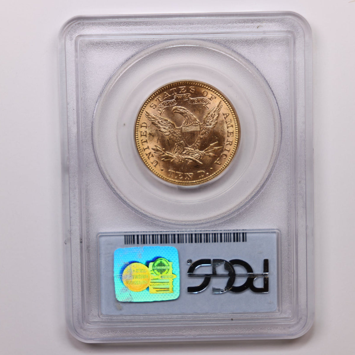 1881 $10 Gold Liberty Eagle, PCGS MS-62, Gold Uncirculated Coin, Store Sale #G029.