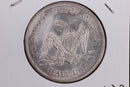 1864 Liberty Seated Half Dollar, Affordable Circulated Coin. Store Sale