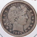 1895 Barber Quarter, Very Fine Circulated Coin, Store