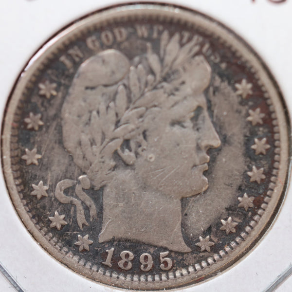 1895 Barber Quarter, Very Fine Circulated Coin, Store #QR788