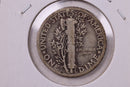 1929 Mercury Silver Dime., Very Fine., Store