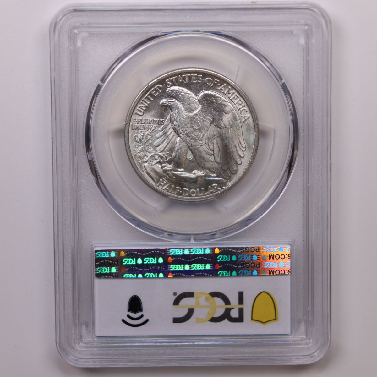1936-D Walking Liberty Silver Half Dollar, PCGS Graded MS-65, Uncirculated. #HR115.