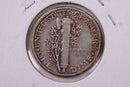 1929 Mercury Silver Dime., Very Fine., Store