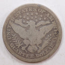 1895 Barber Quarter, About Good Circulated Coin, Store