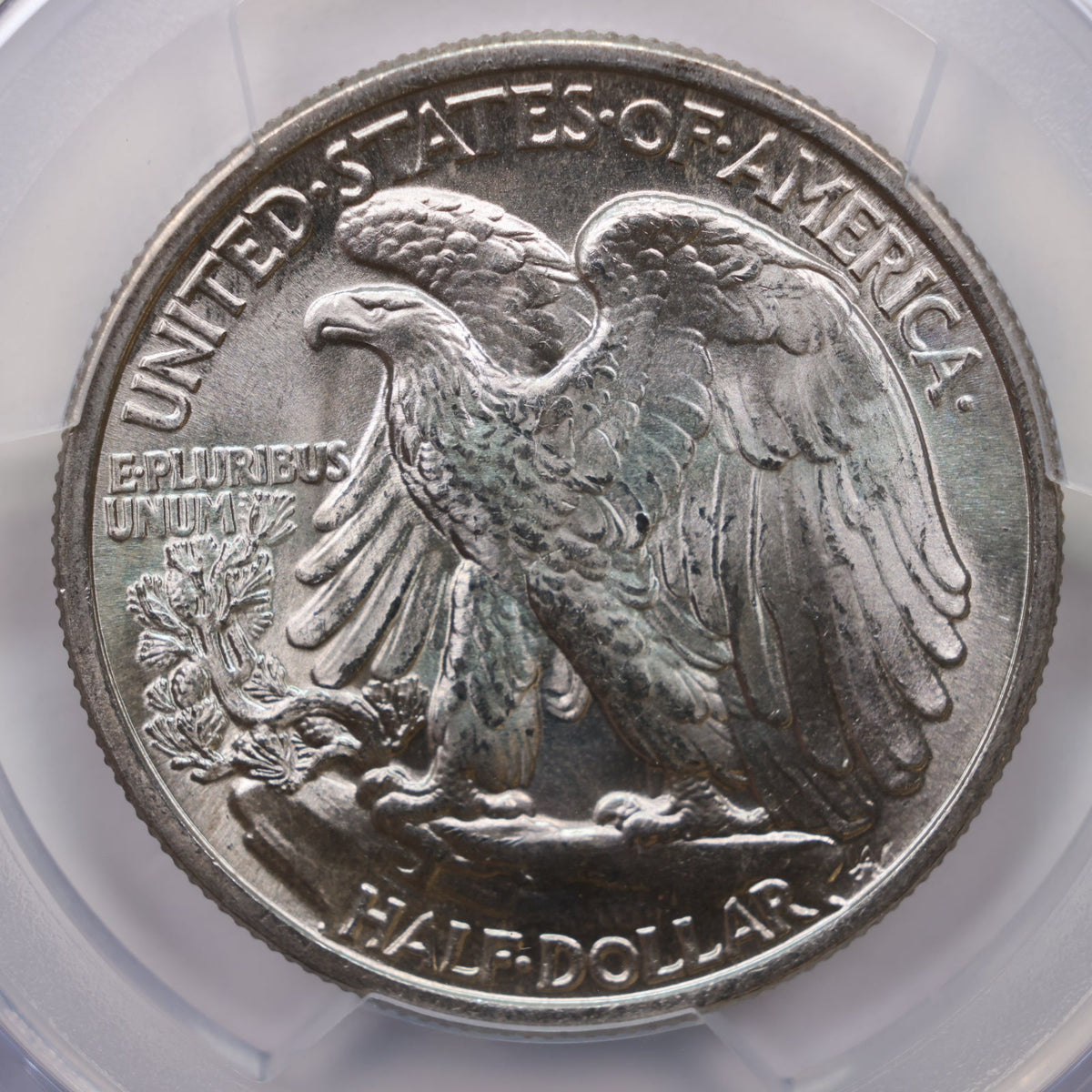 1937 Walking Liberty Silver Half Dollar, PCGS Graded MS-66, Uncirculated. #HR175.