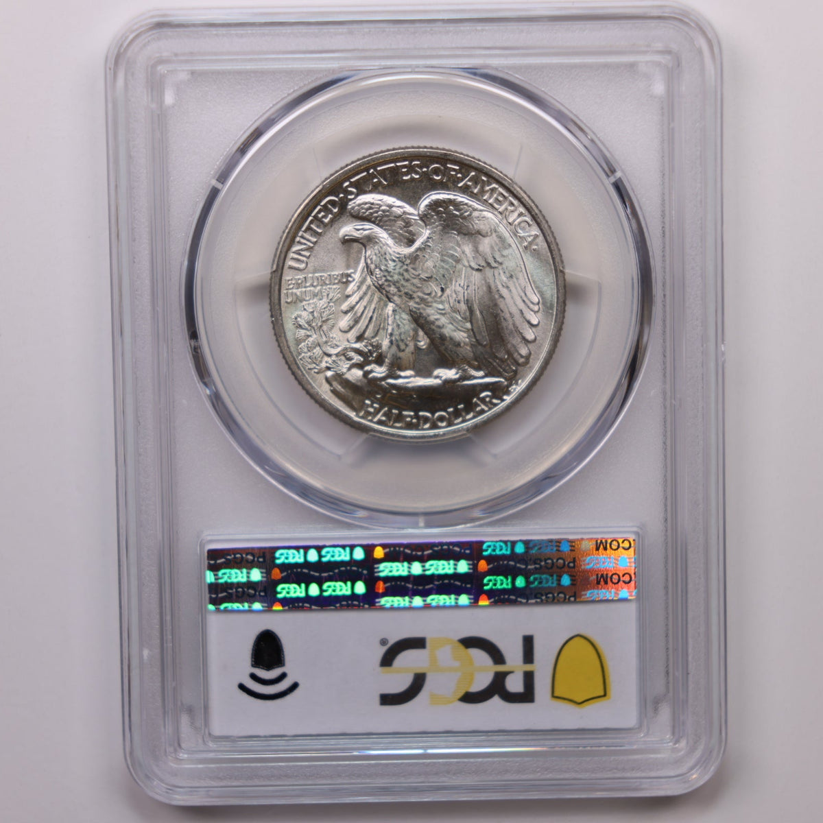 1937 Walking Liberty Silver Half Dollar, PCGS Graded MS-66, Uncirculated. #HR175.