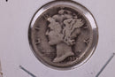 1929-D Mercury Silver Dime., A.U., Store