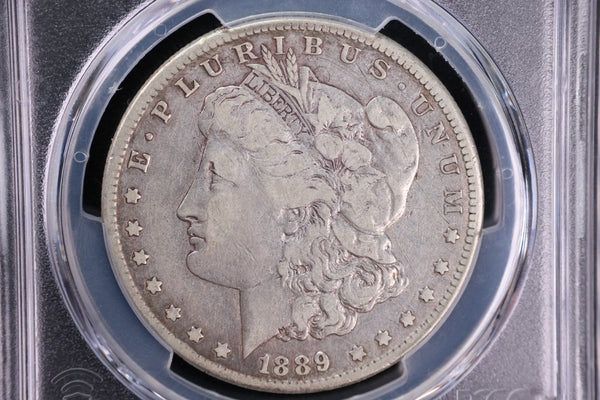 1889-CC Morgan Silver Dollar, PCGS VF Details, Nice eye appeal. Store#81050