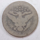1895 Barber Quarter, Poor Circulated Coin, Store