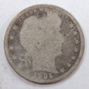 1895 Barber Quarter, Poor Circulated Coin, Store