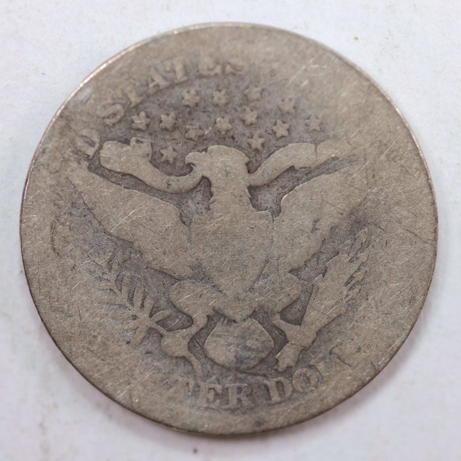 1895 Barber Quarter, Poor Circulated Coin, Store #QR821