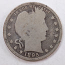 1895 Barber Quarter, About Good Circulated Coin, Store