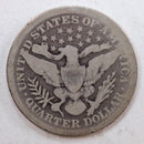 1895 Barber Quarter, About Good Circulated Coin, Store