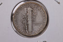 1929-D Mercury Silver Dime., A.U., Store