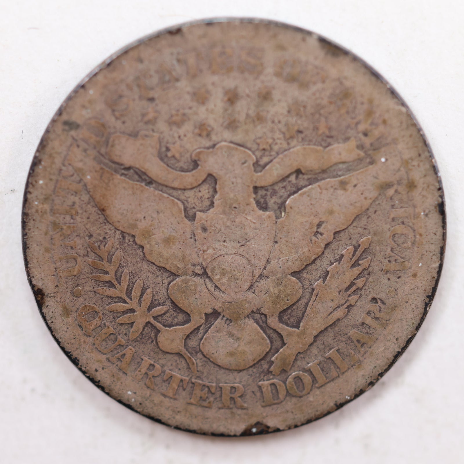 1895 Barber Quarter, About Good Circulated Coin, Store #QR823