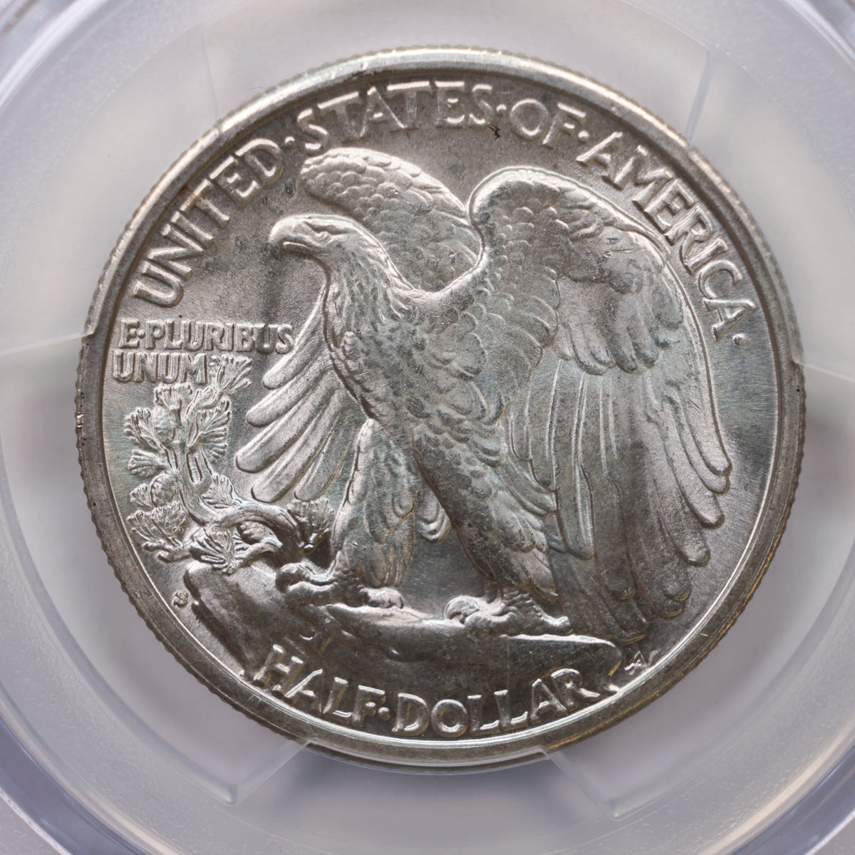 1939-S Walking Liberty Silver Half Dollar, PCGS Graded MS-65, Uncirculated. #HR237.