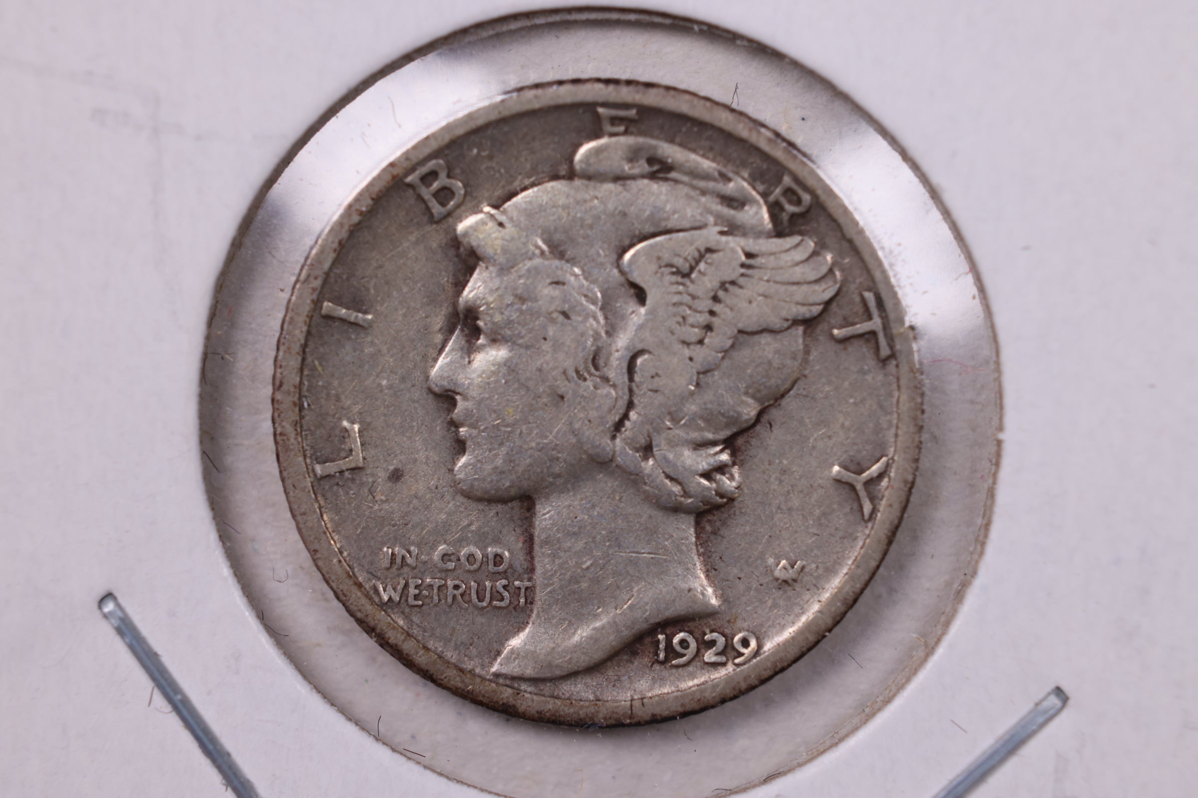 1929-S Mercury Dime, Very Fine Circulated Coin, Store #19917