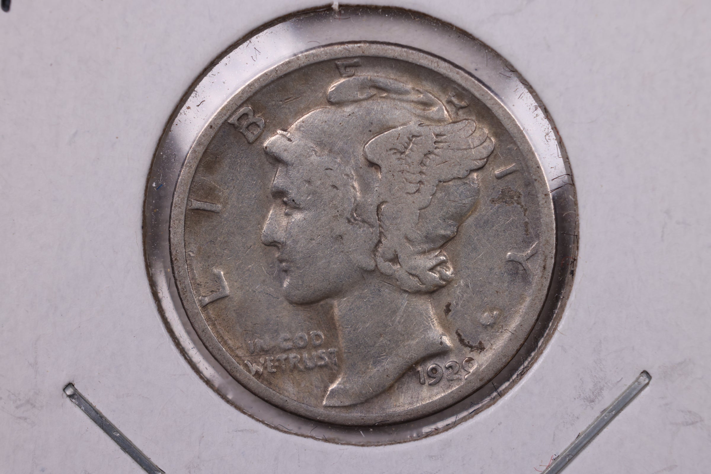 1929-S Mercury Dime, Very Fine Circulated Coin, Store #19917