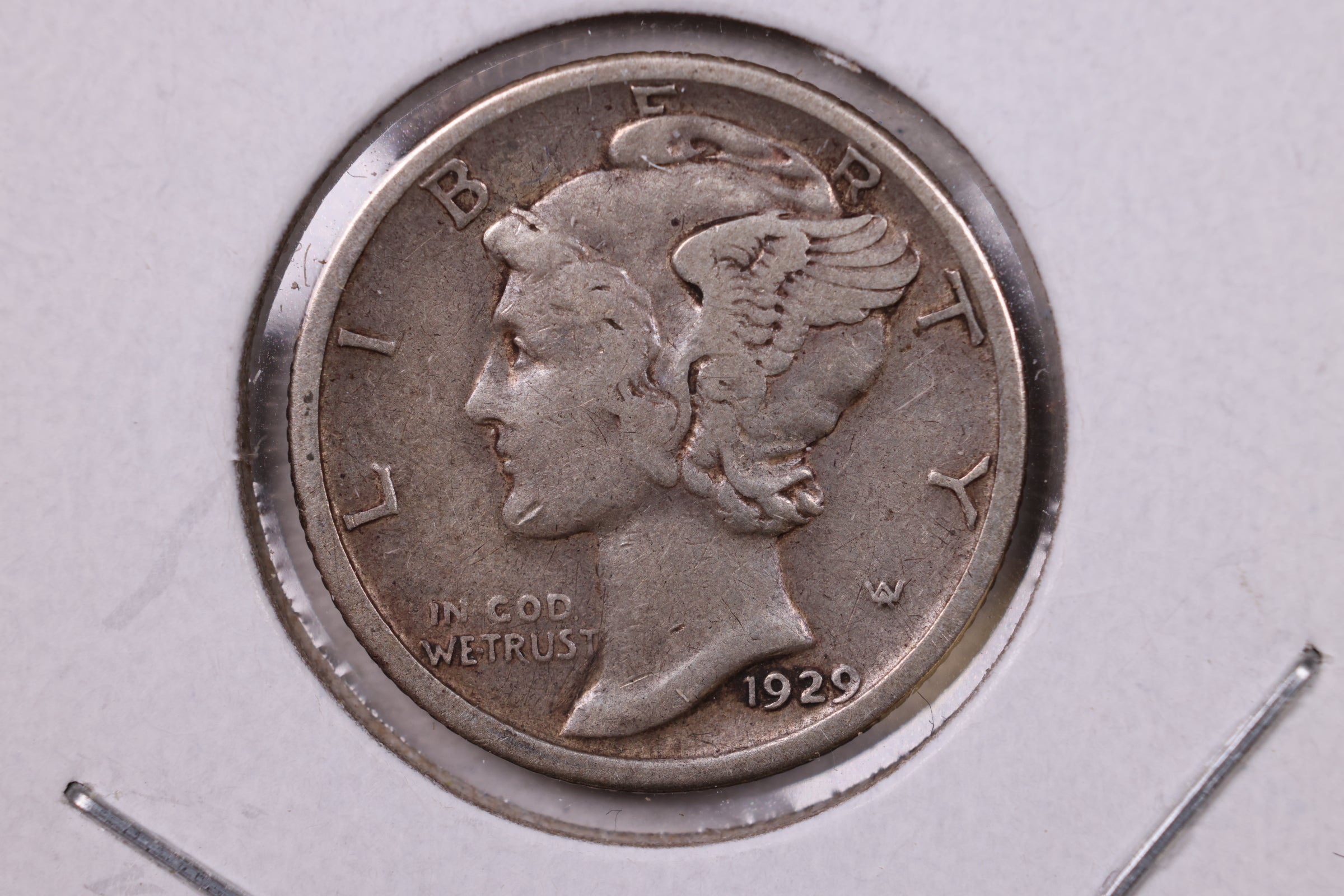 1929-S Mercury Dime, Very Fine Circulated Coin, Store #19917