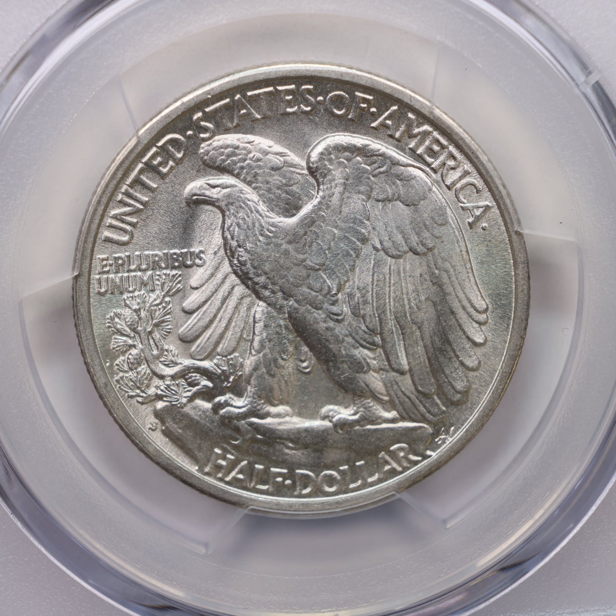 1941-S Walking Liberty Silver Half Dollar, PCGS Graded MS-63, Uncirculated. #HR240.