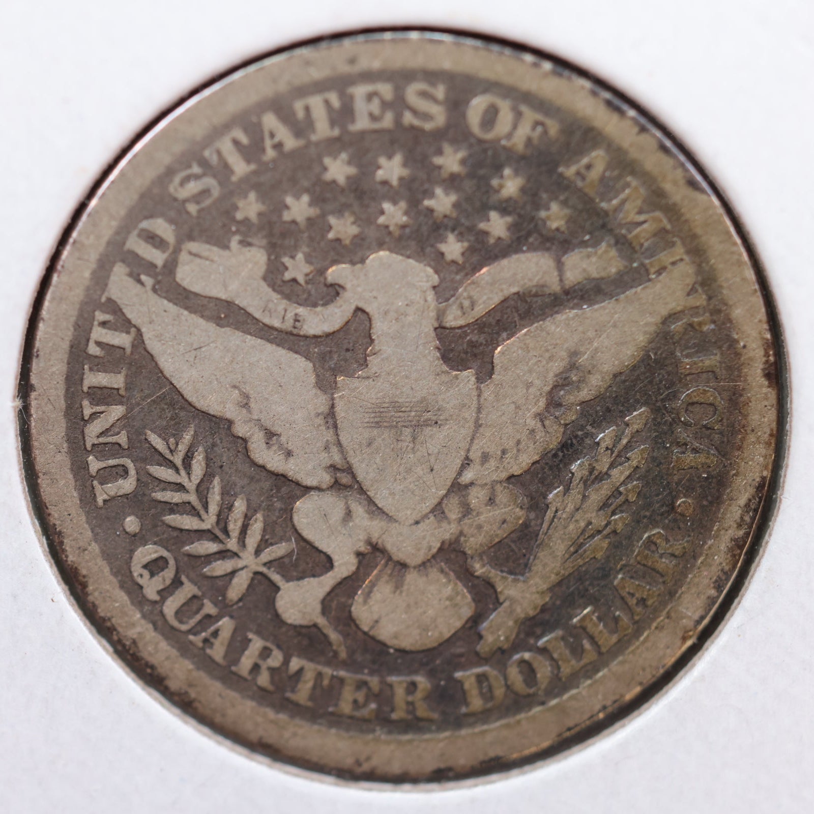 1895-S Barber Quarter, Good Circulated Coin, Store #QR832