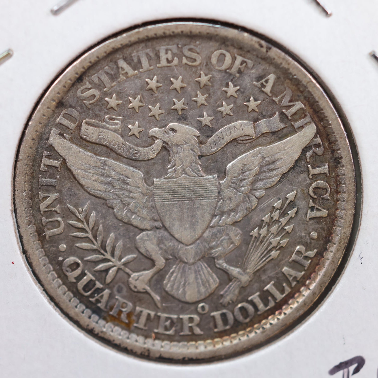 1896-O Barber Quarter, Very Fine Circulated Coin, Store #QR836