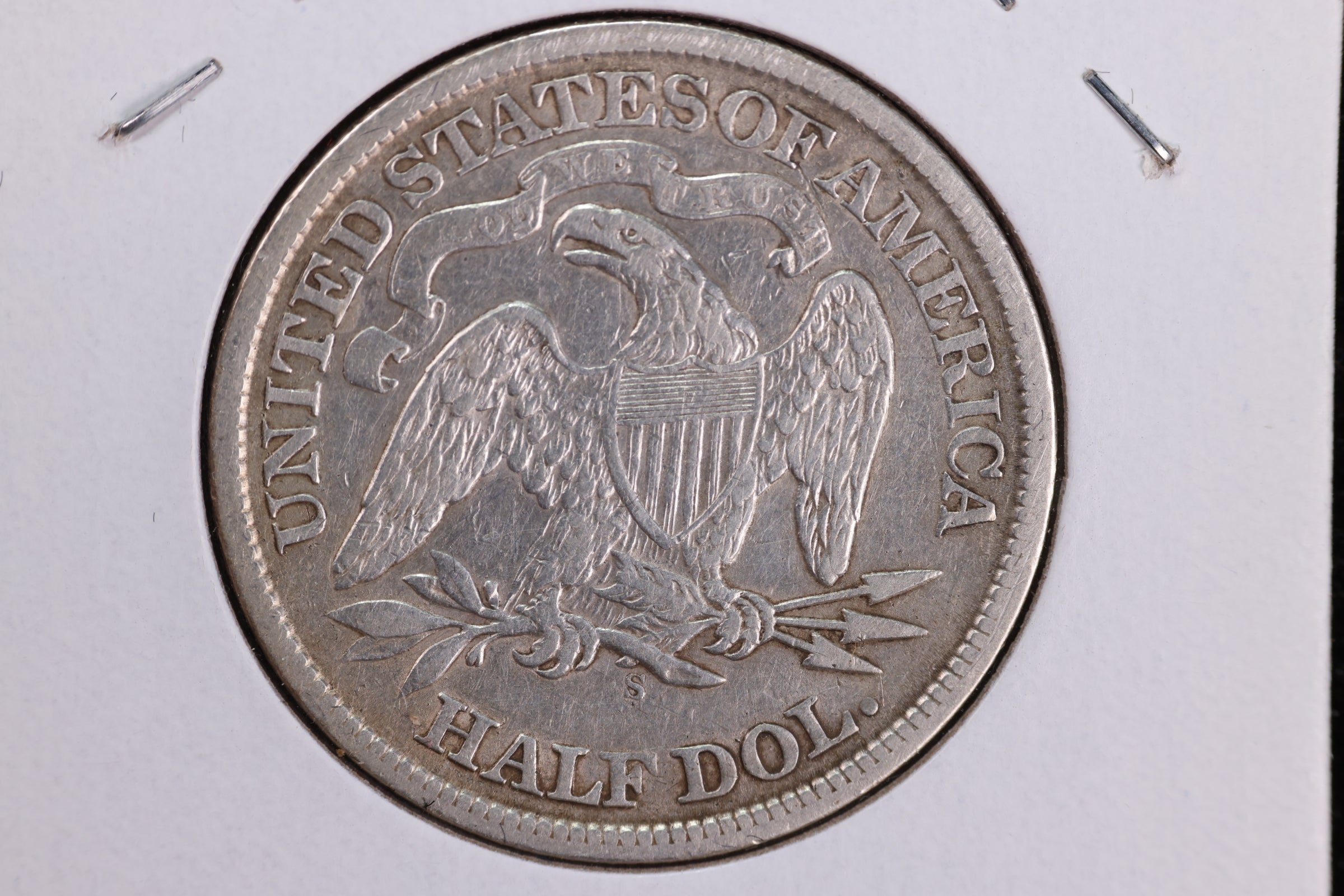 1869-S Liberty Seated Half Dollar, Affordable Circulated Coin. Store Sale #23080961