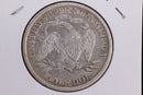 1869-S Liberty Seated Half Dollar, Affordable Circulated Coin. Store Sale