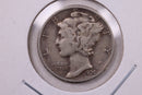 1930 Mercury Silver Dime., Very Fine., Store