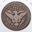 1896-O Barber Quarter, Good Circulated Coin, Store