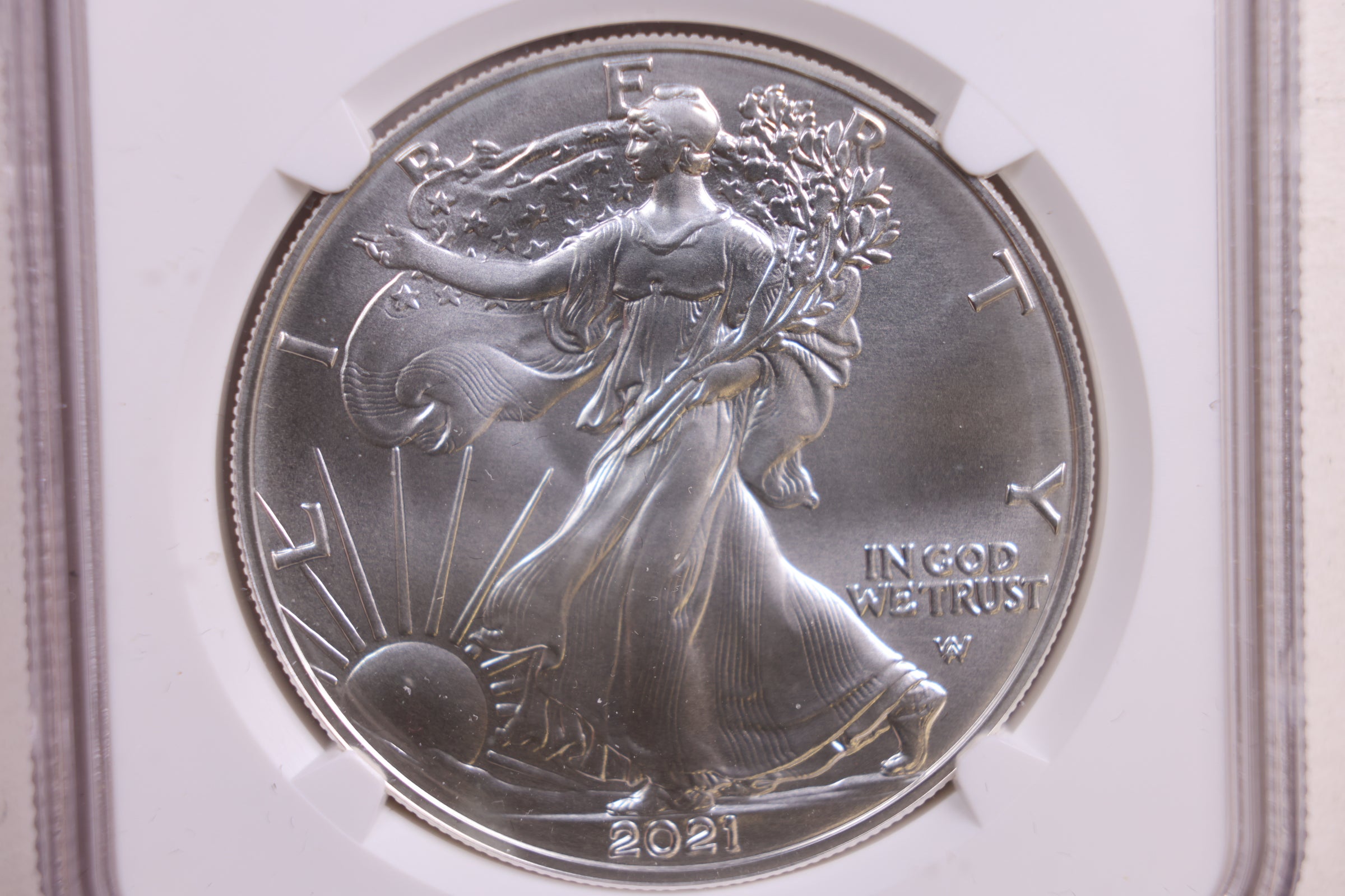 2021 American Silver Eagle, NGC CERTIFIED MS 70, Store #AE0178