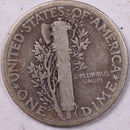1930 Mercury Silver Dime., Very Good., Store