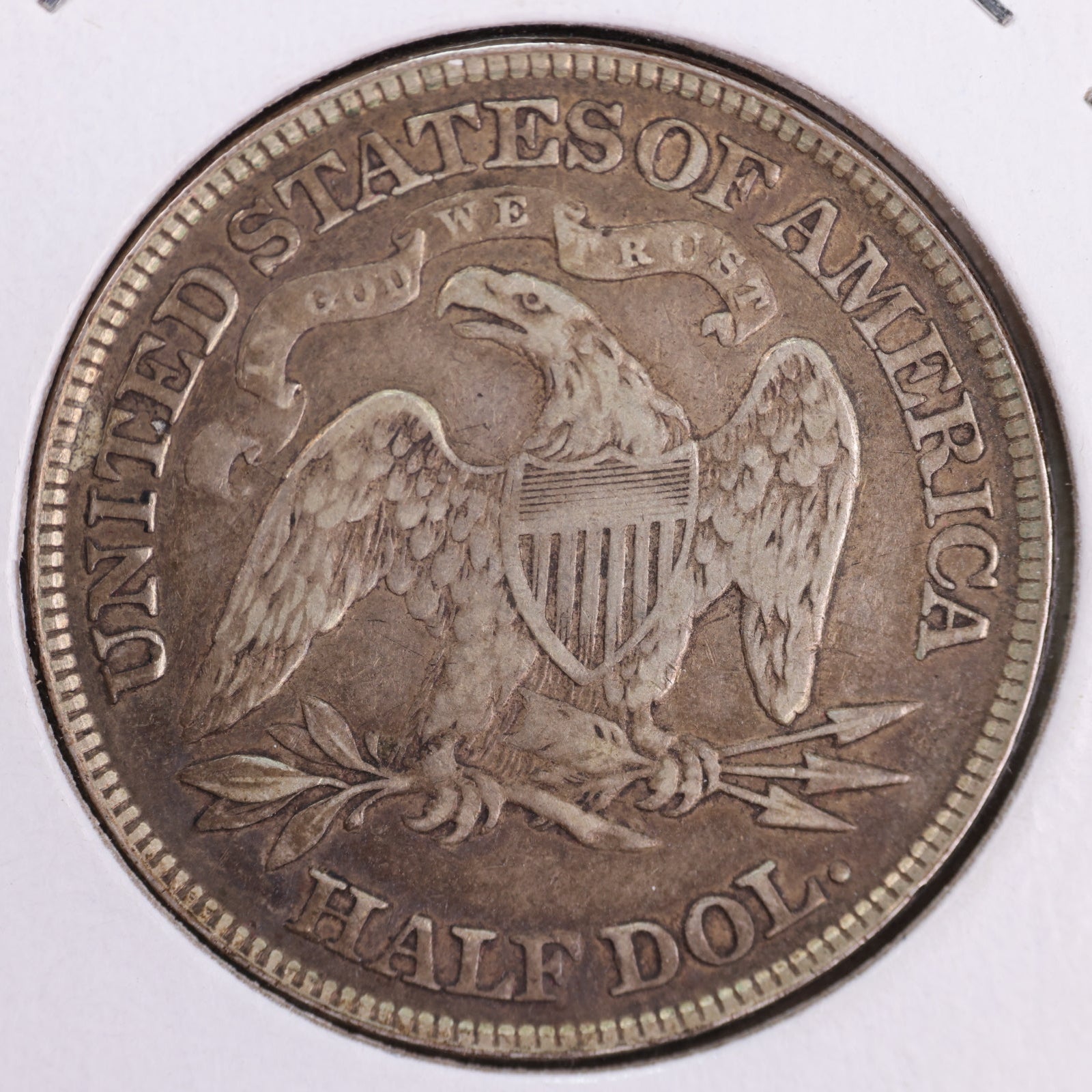 1876 Liberty Seated Half Dollar, Very Fine+ Coin. Store #HR2014